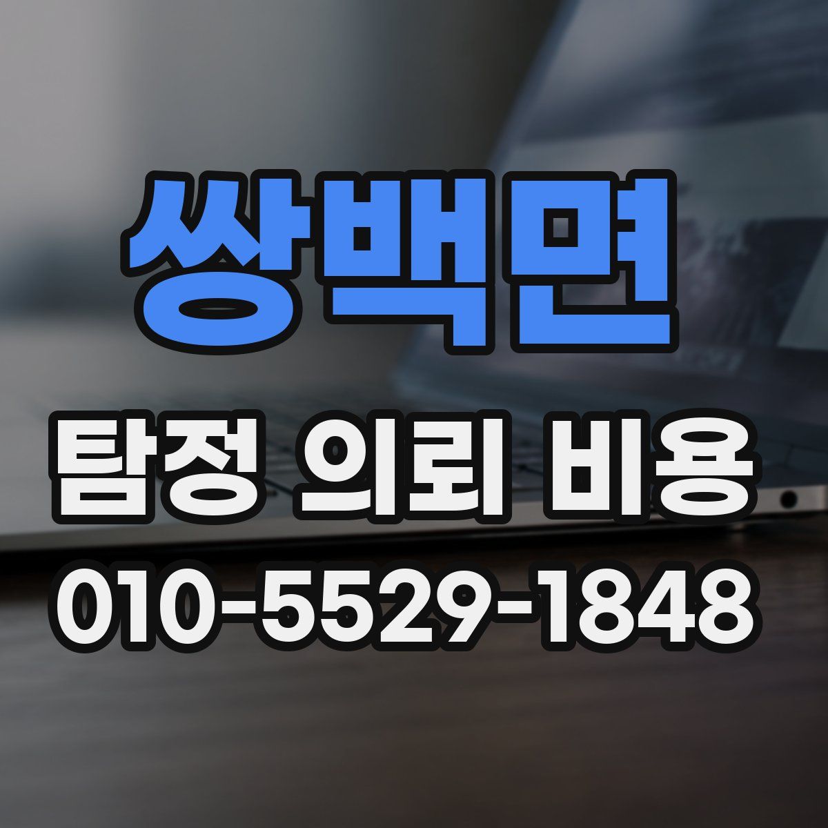 쌍백면 탐정 의뢰 비용