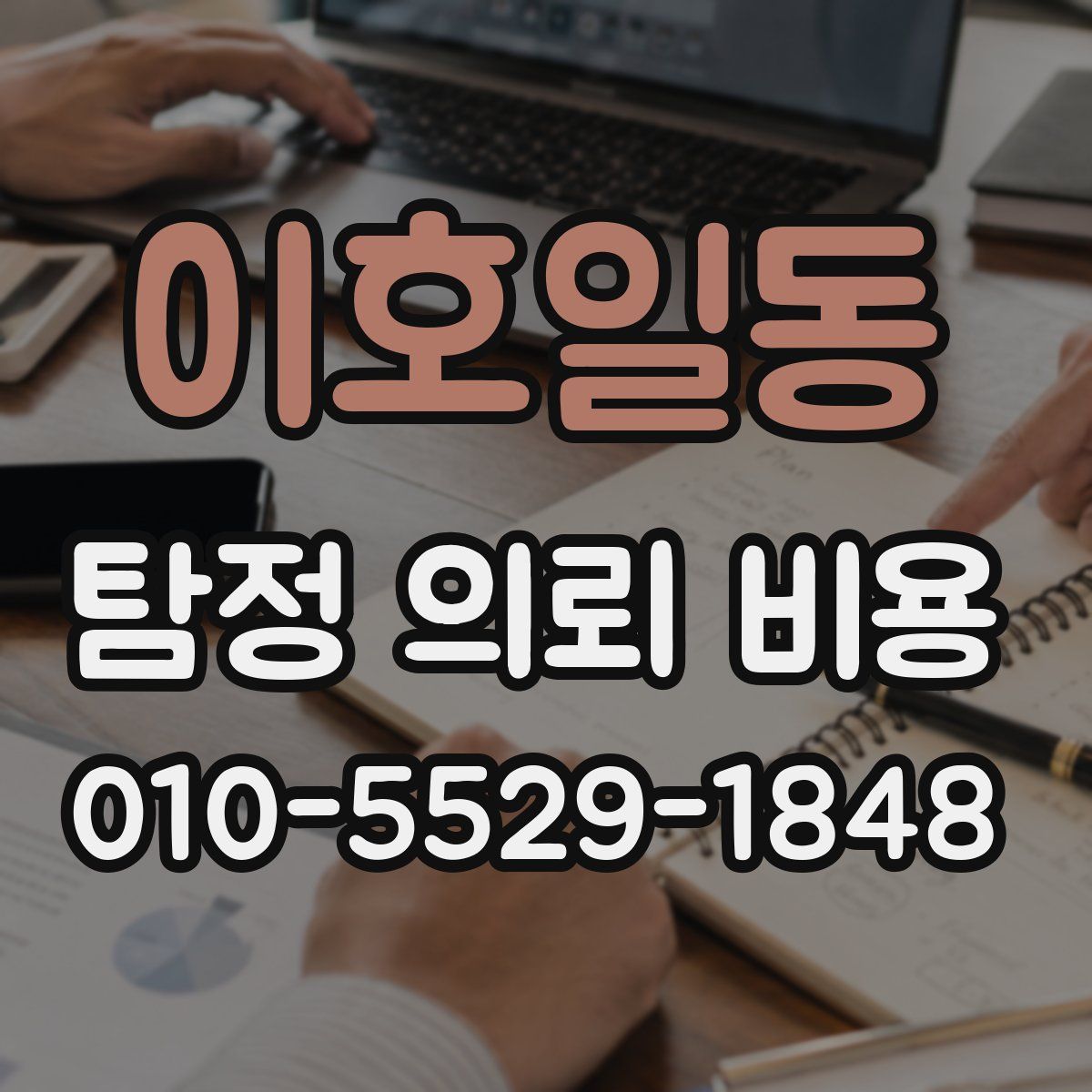 이호일동 탐정 의뢰 비용