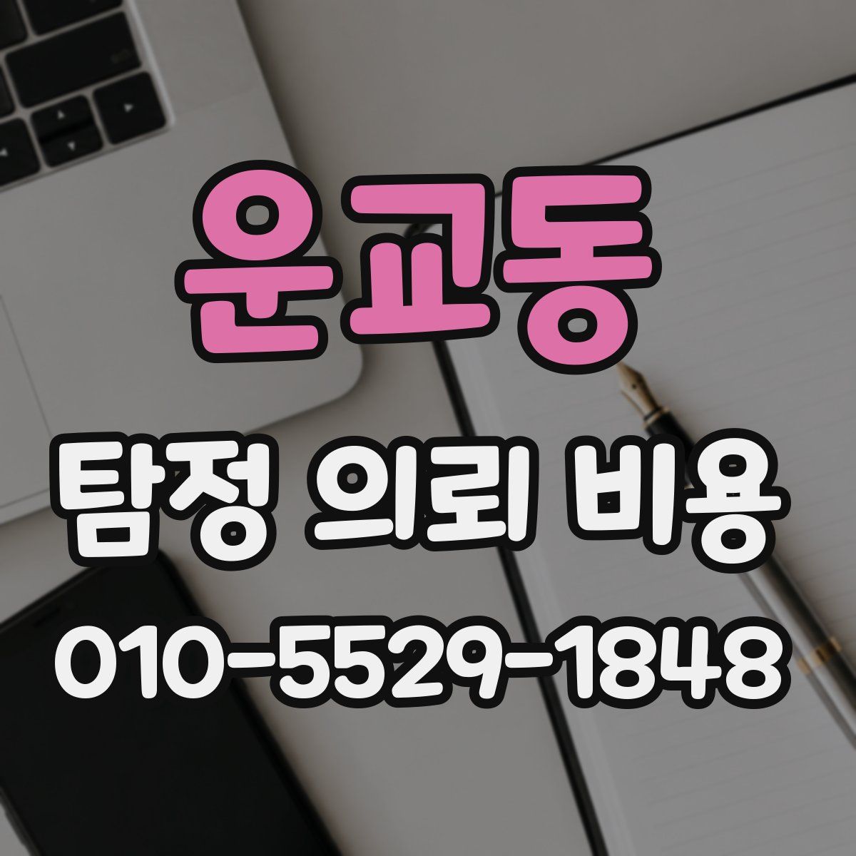 운교동 탐정 의뢰 비용