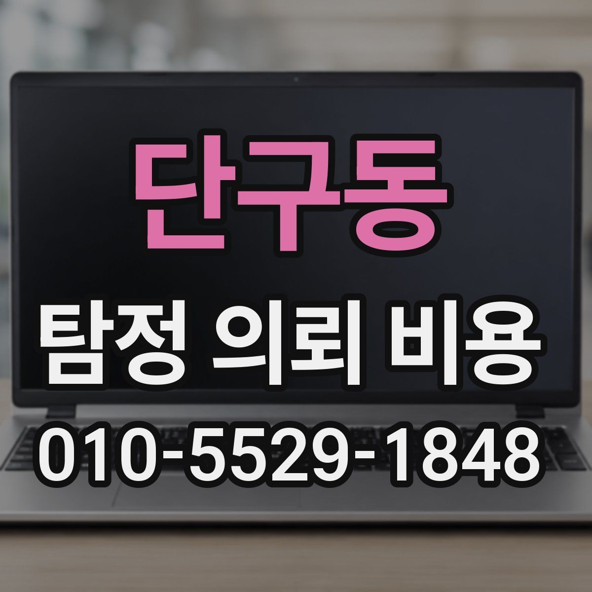 단구동 탐정 의뢰 비용