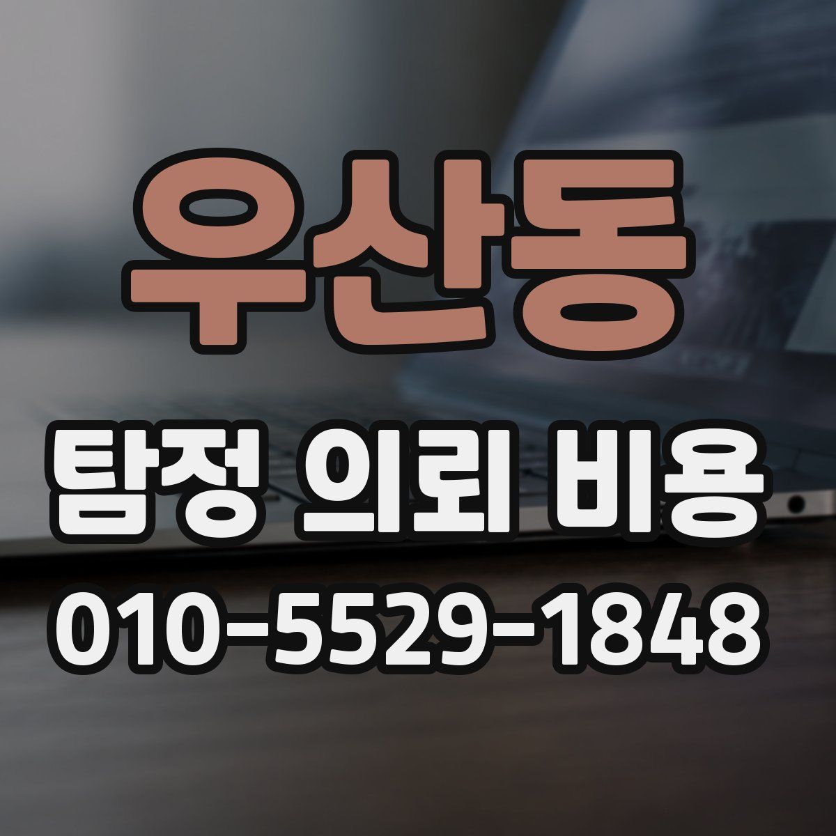 우산동 탐정 의뢰 비용