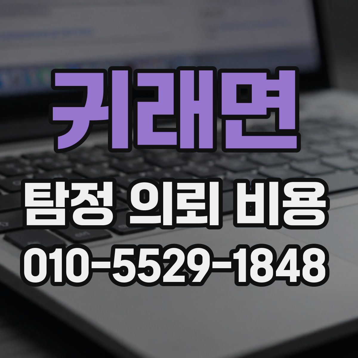 귀래면 탐정 의뢰 비용