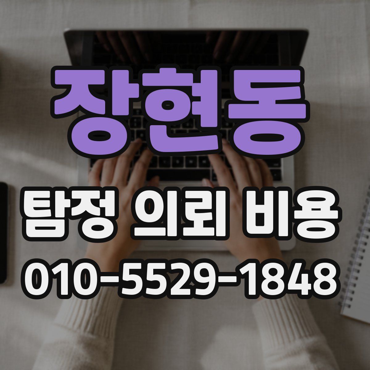 장현동 탐정 의뢰 비용