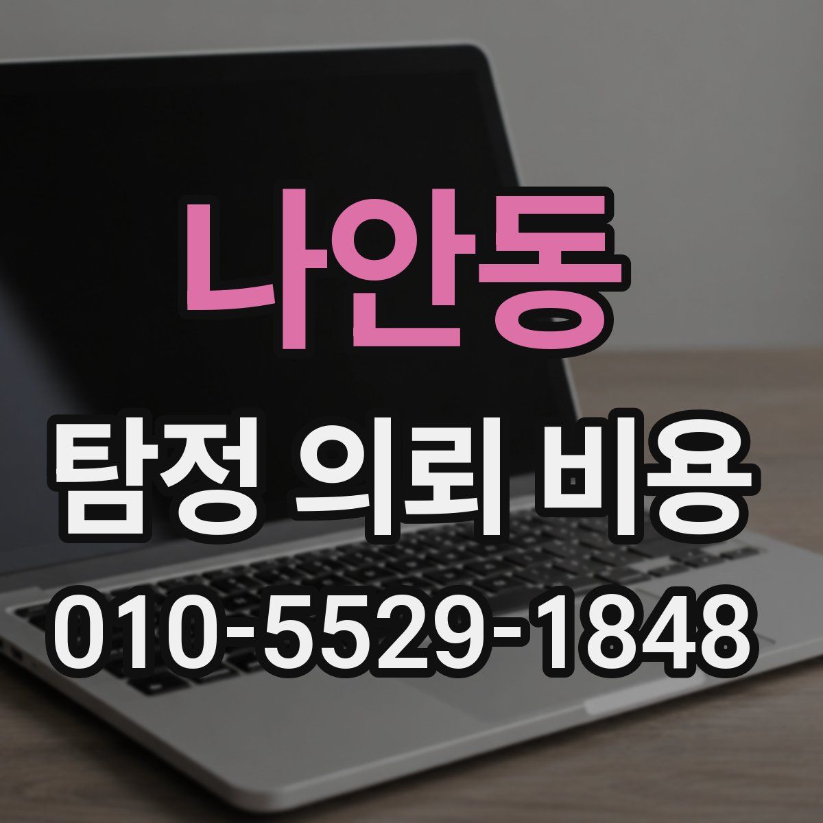 나안동 탐정 의뢰 비용