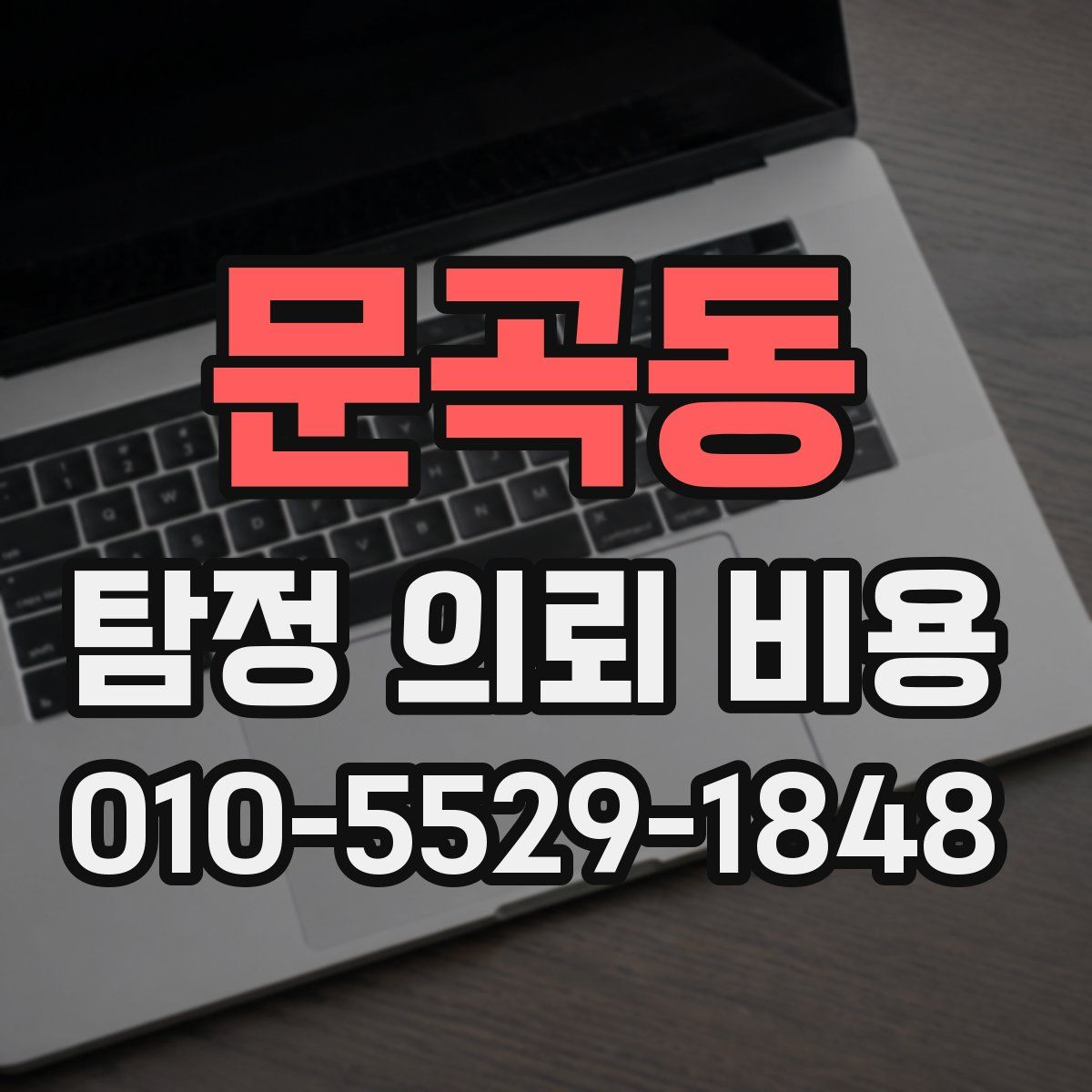 문곡동 탐정 의뢰 비용
