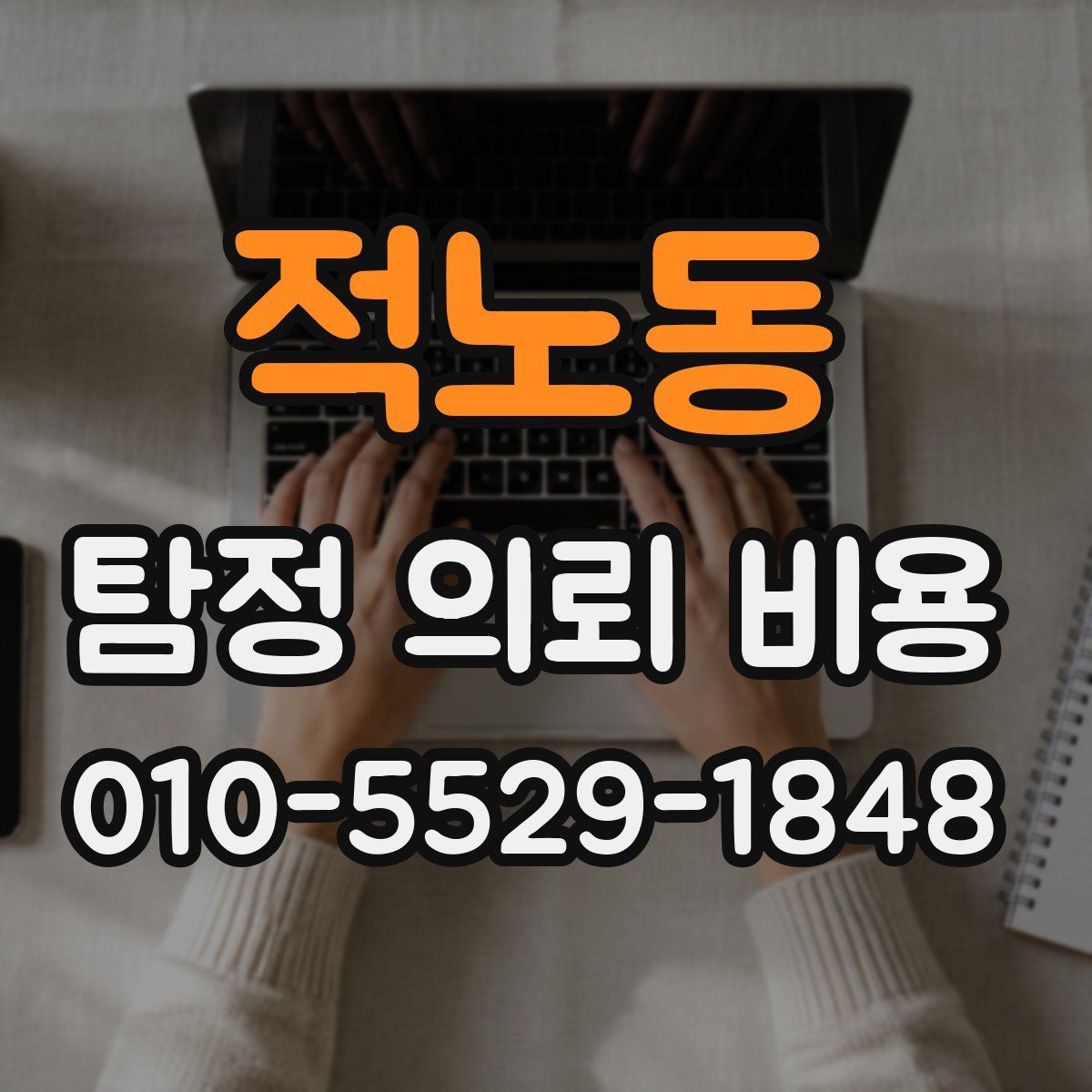 적노동 탐정 의뢰 비용