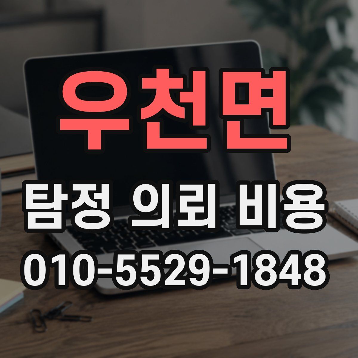 우천면 탐정 의뢰 비용