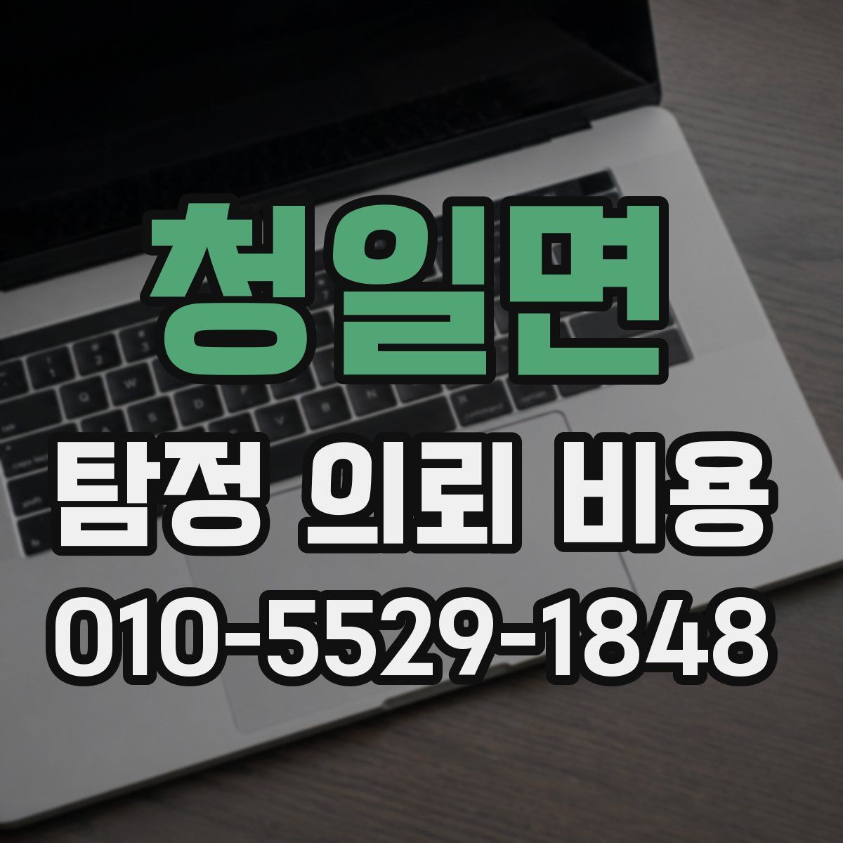 청일면 탐정 의뢰 비용