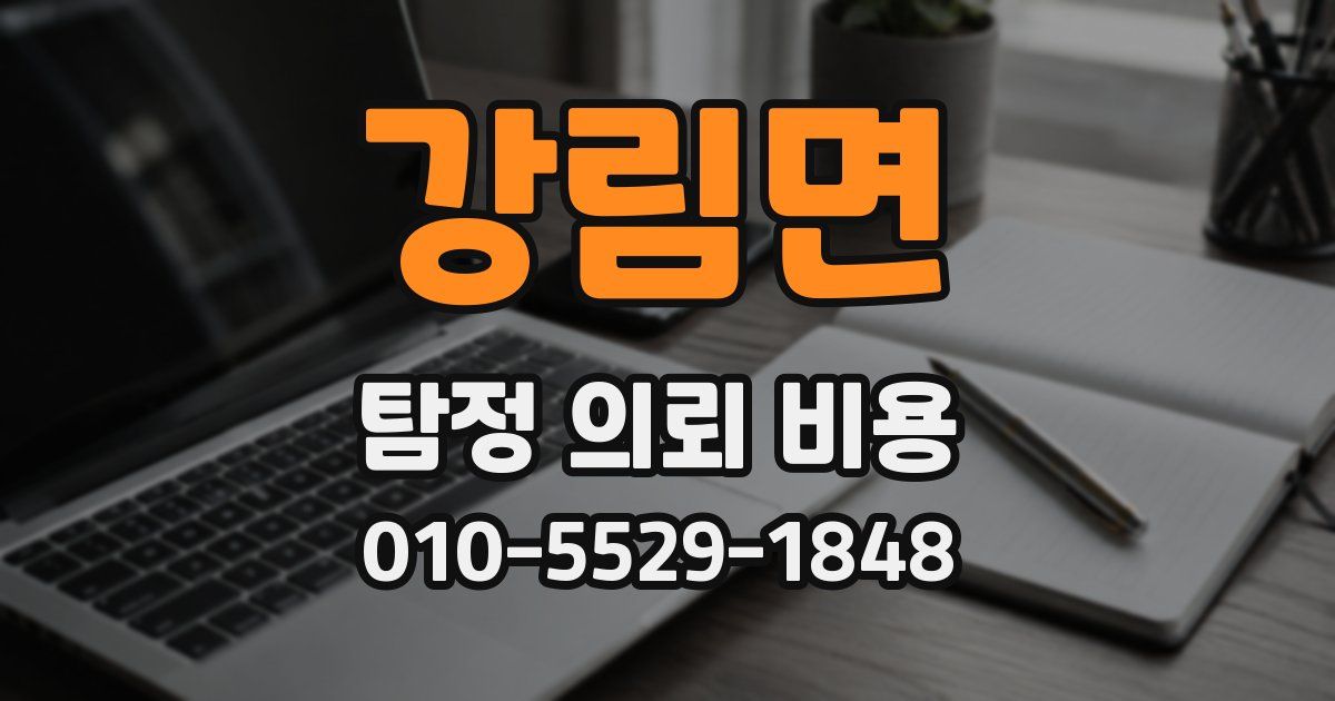 강림면 탐정 의뢰 비용