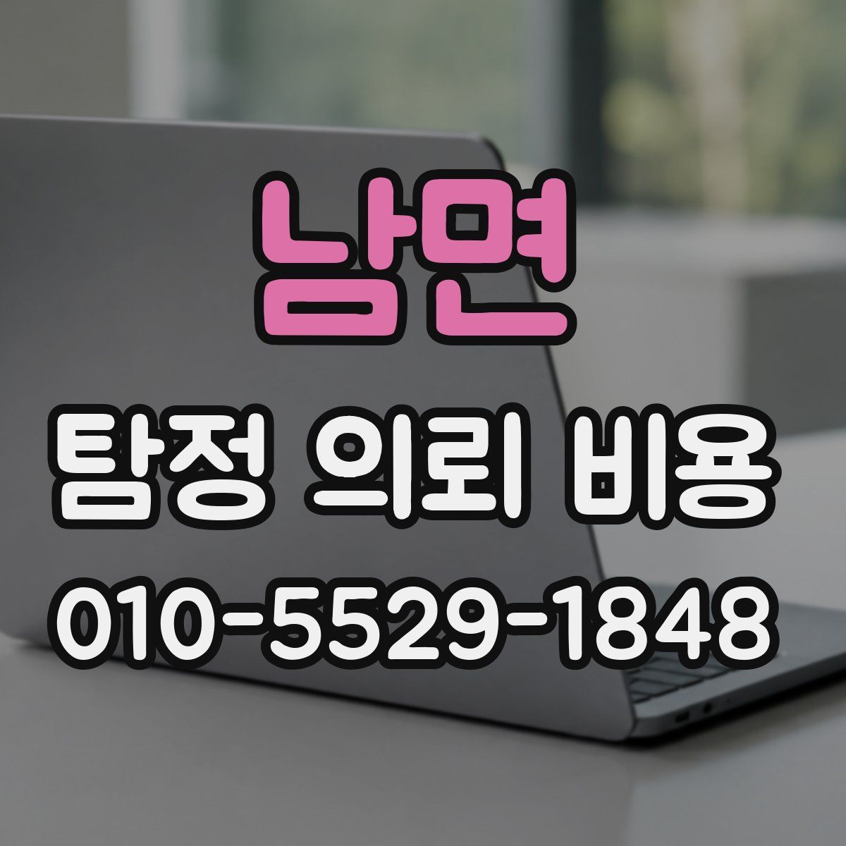남면 탐정 의뢰 비용