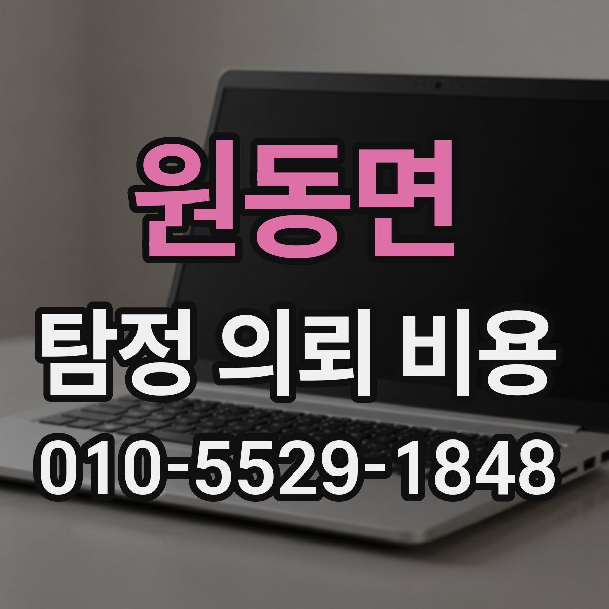 원동면 탐정 의뢰 비용