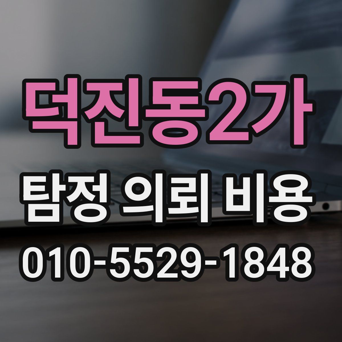 덕진동2가 탐정 의뢰 비용