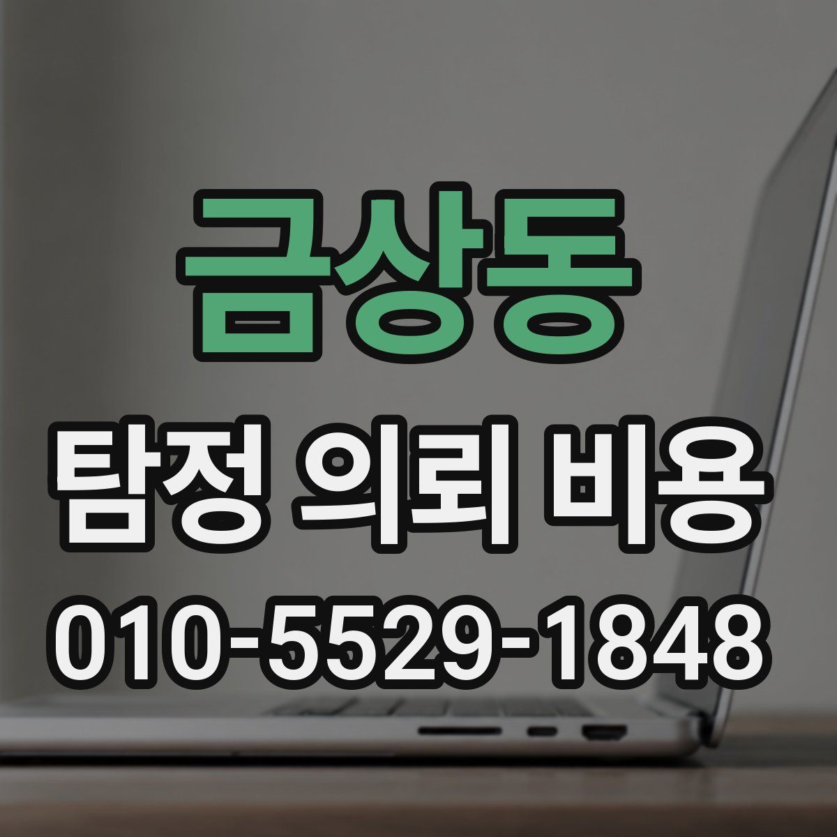 금상동 탐정 의뢰 비용