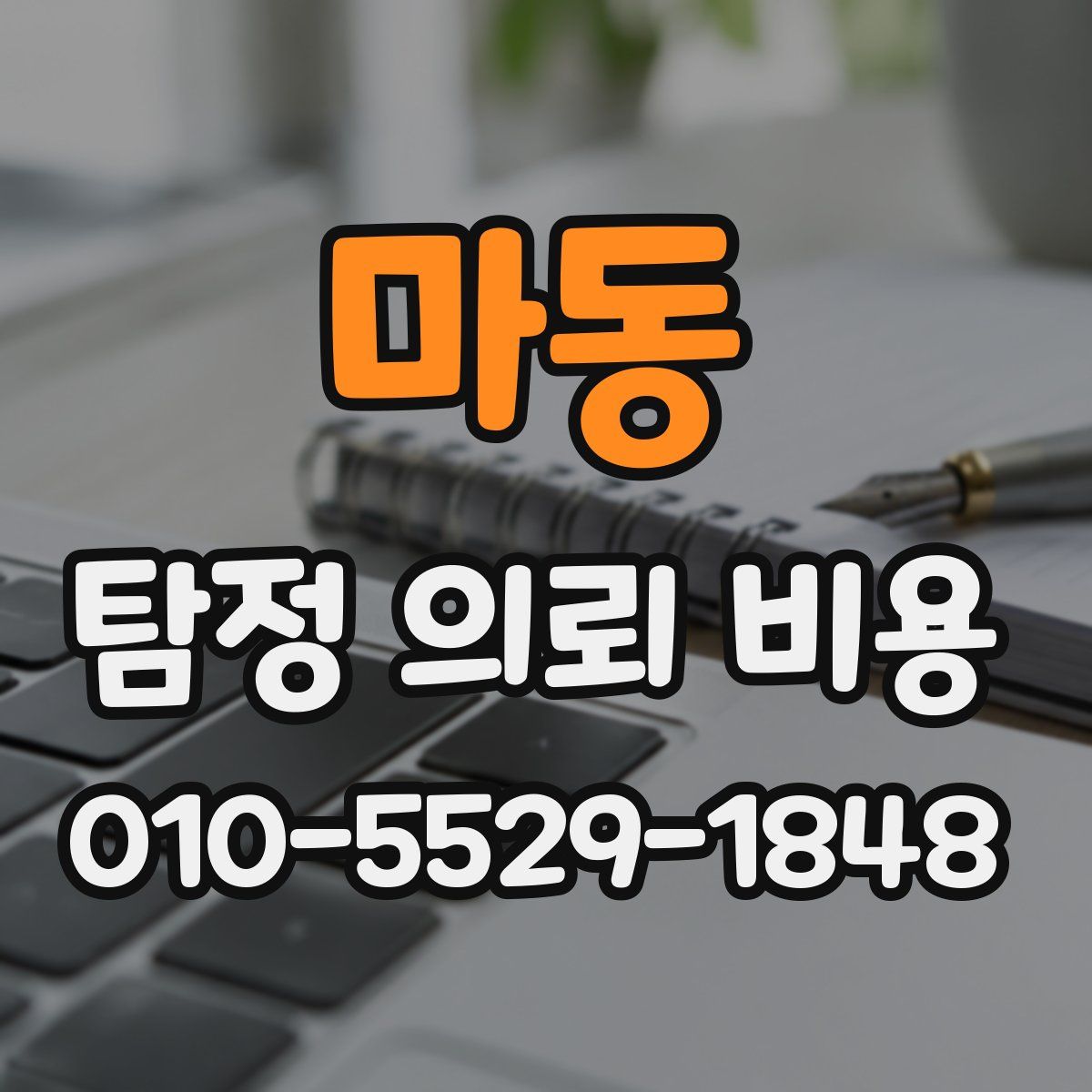 마동 탐정 의뢰 비용