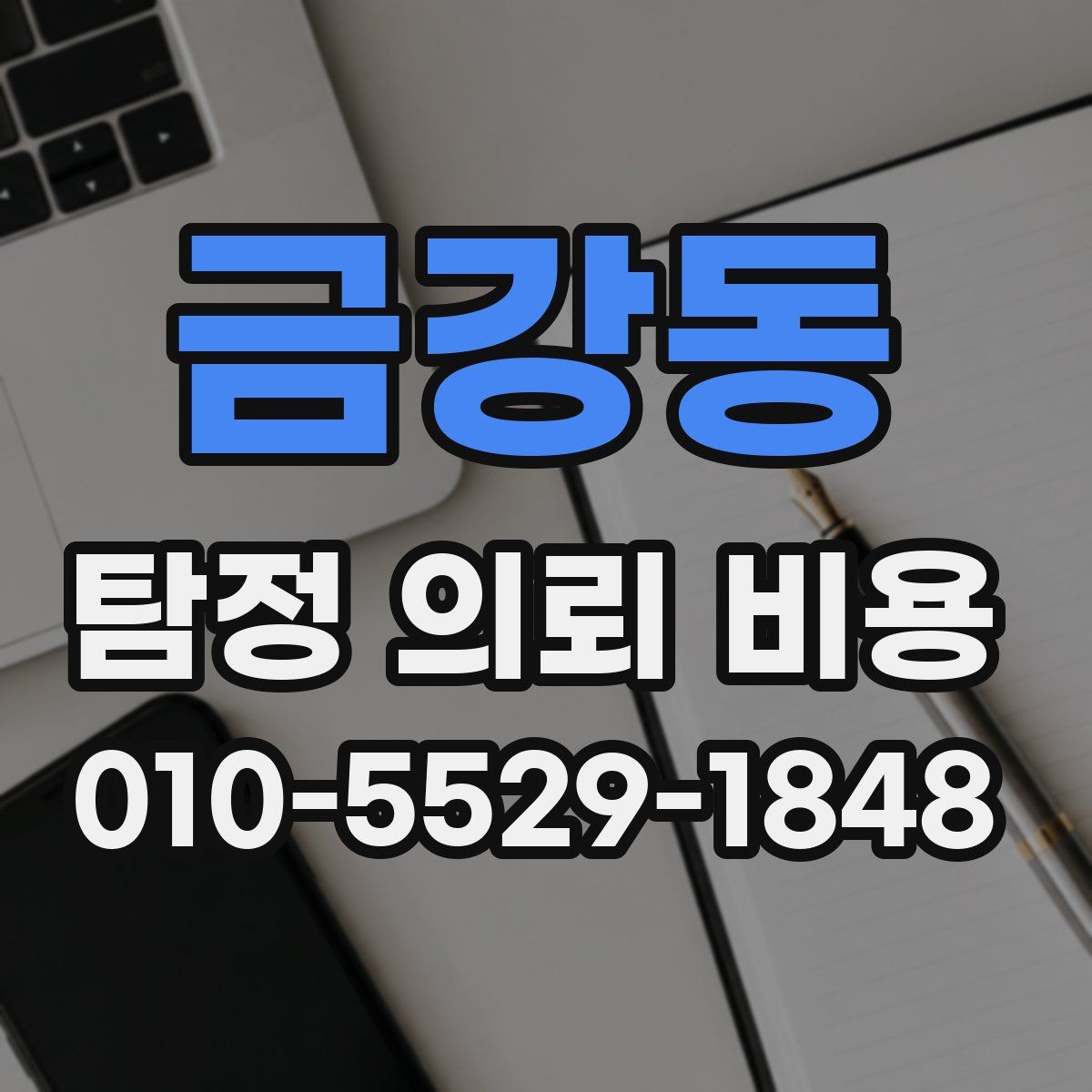 금강동 탐정 의뢰 비용
