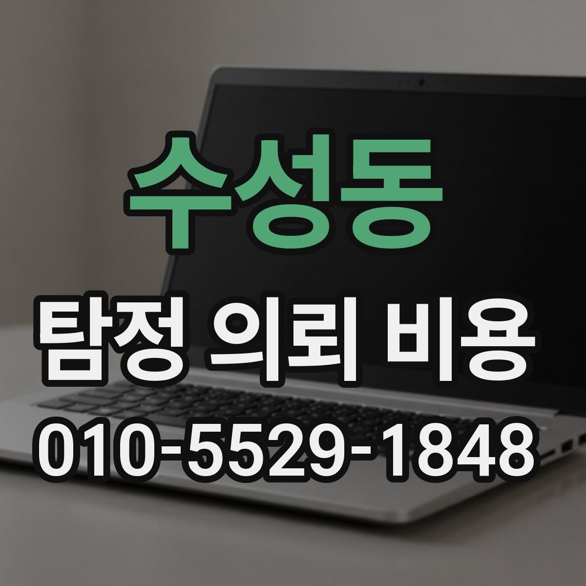 수성동 탐정 의뢰 비용