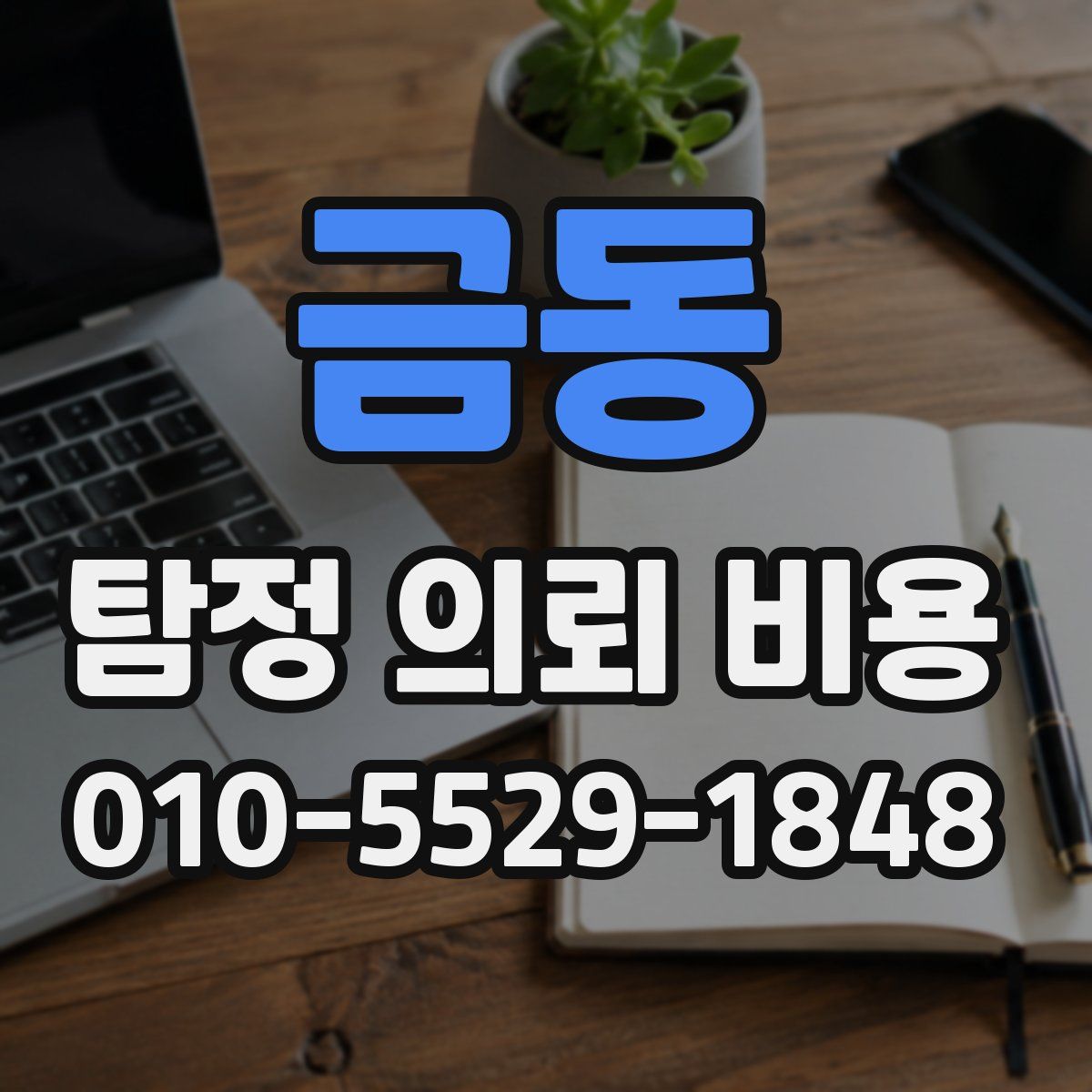금동 탐정 의뢰 비용