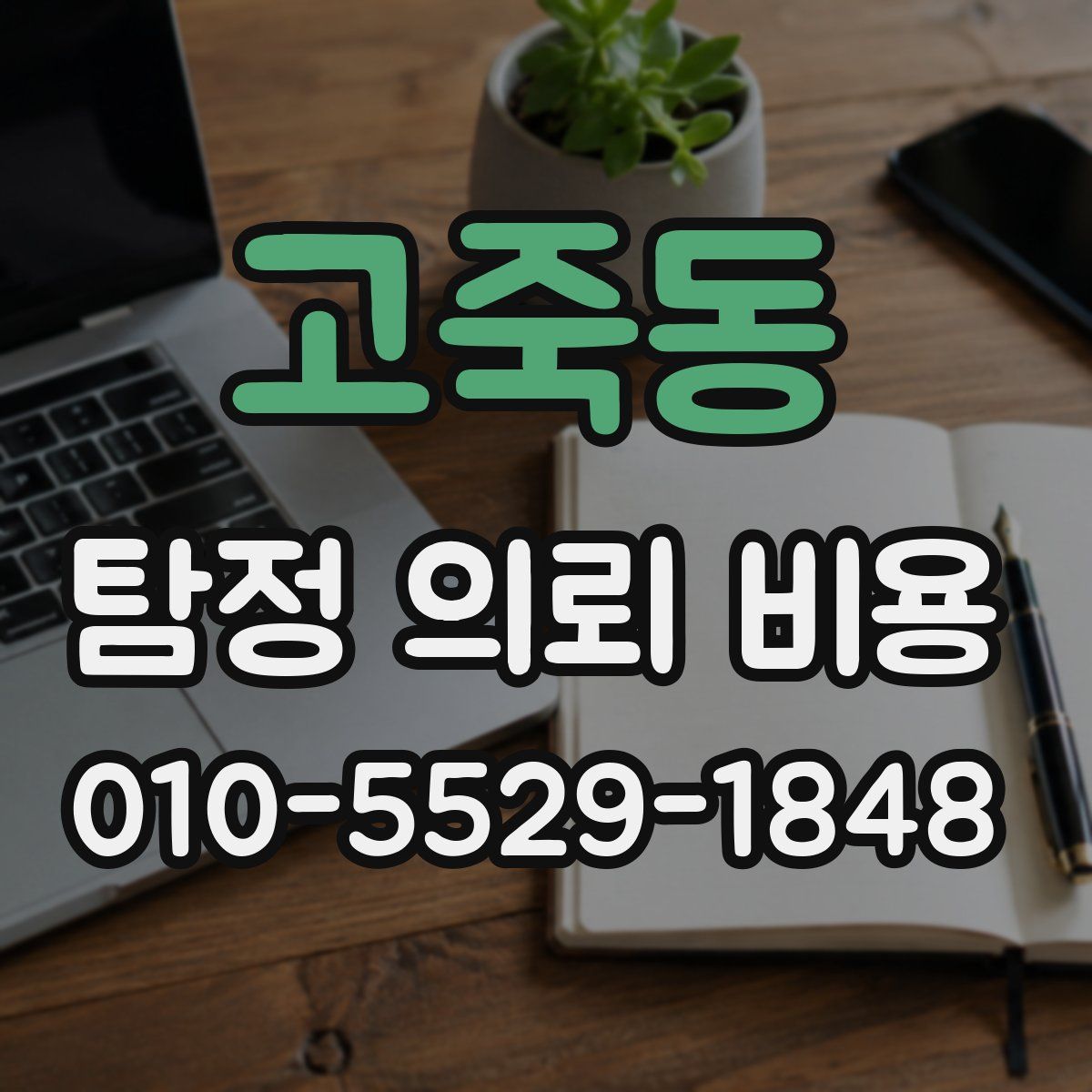 고죽동 탐정 의뢰 비용