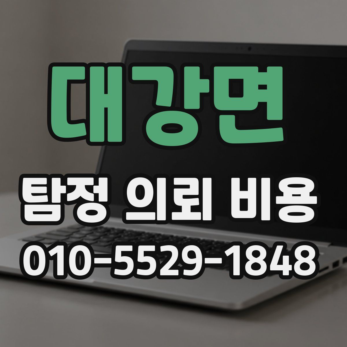 대강면 탐정 의뢰 비용