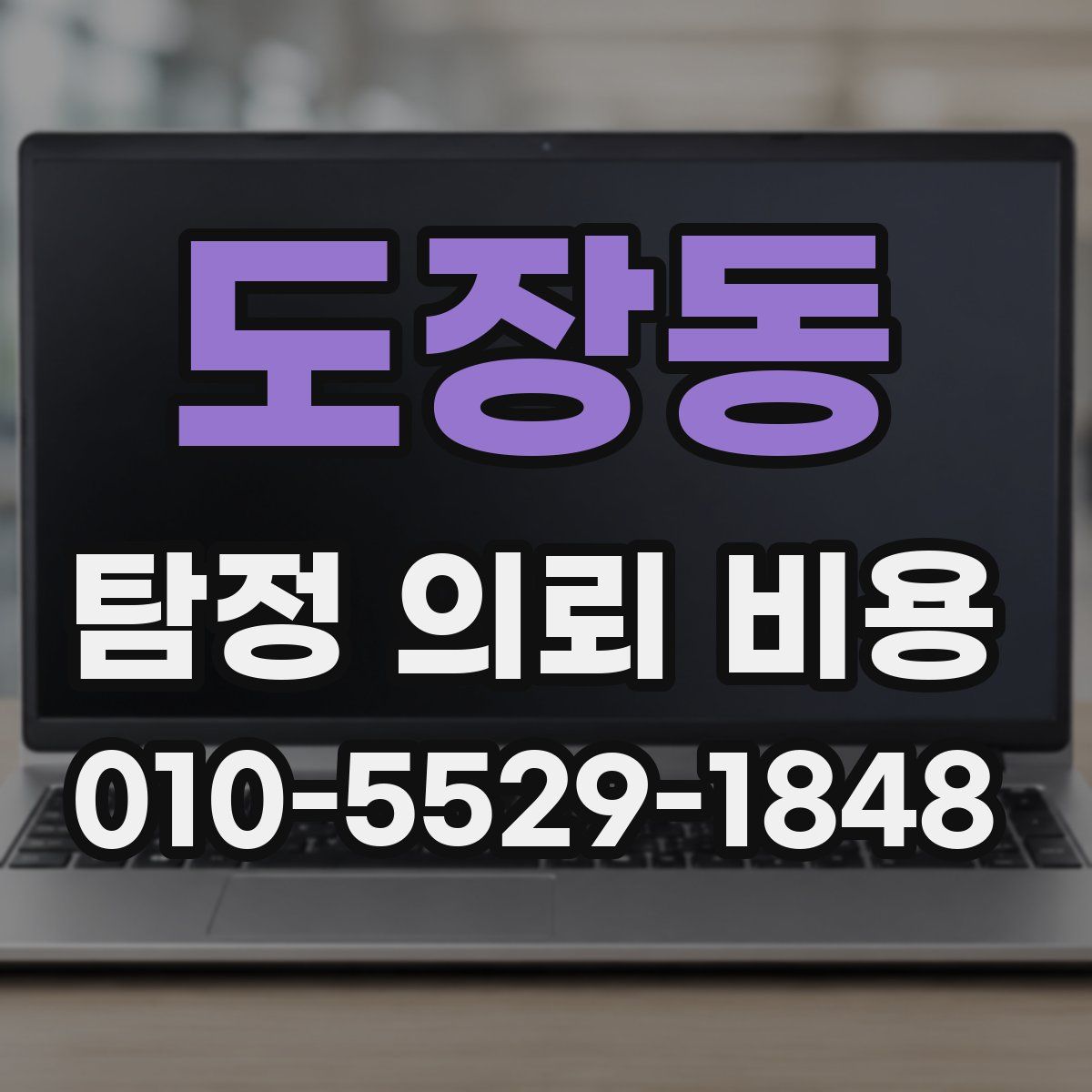 도장동 탐정 의뢰 비용