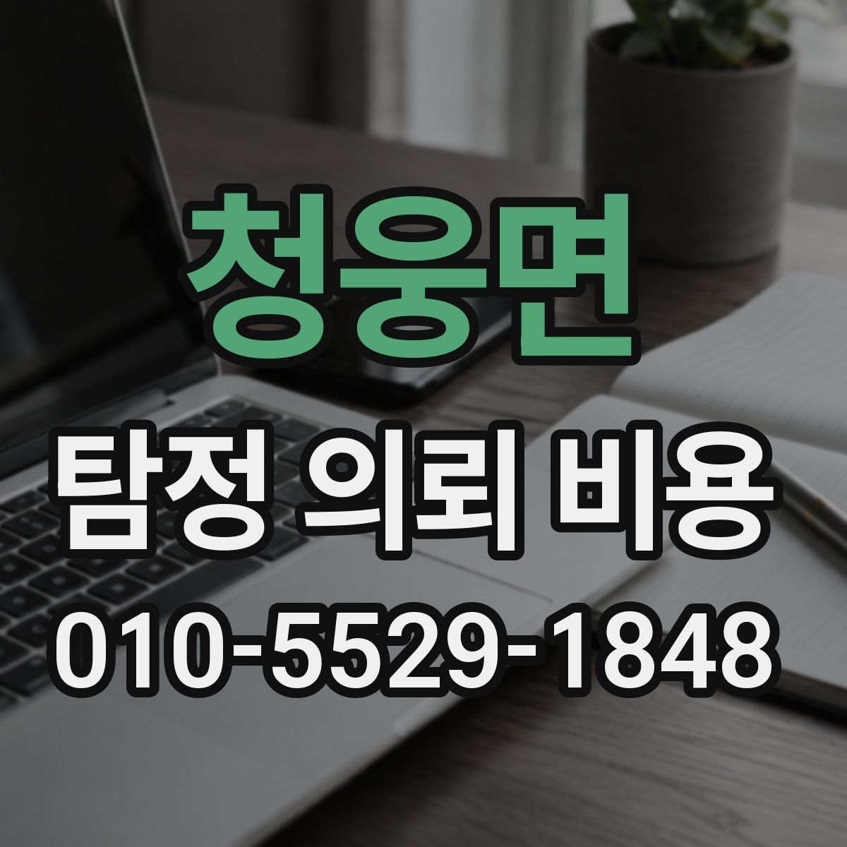 청웅면 탐정 의뢰 비용
