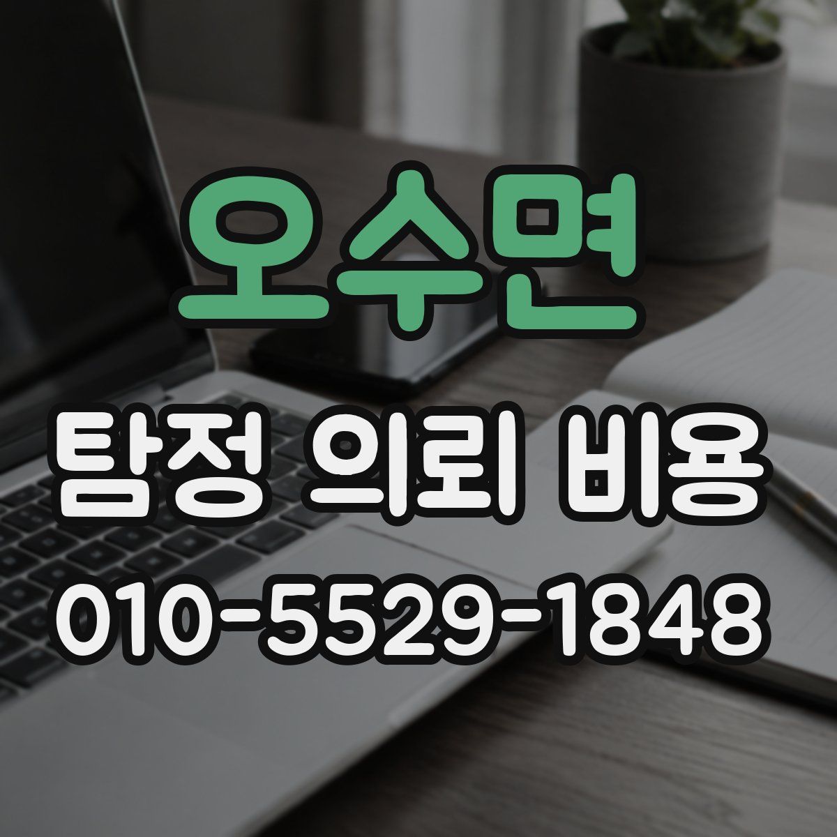 오수면 탐정 의뢰 비용