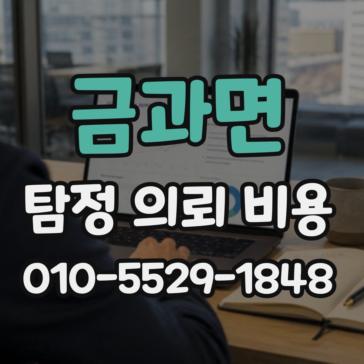 금과면 탐정 의뢰 비용
