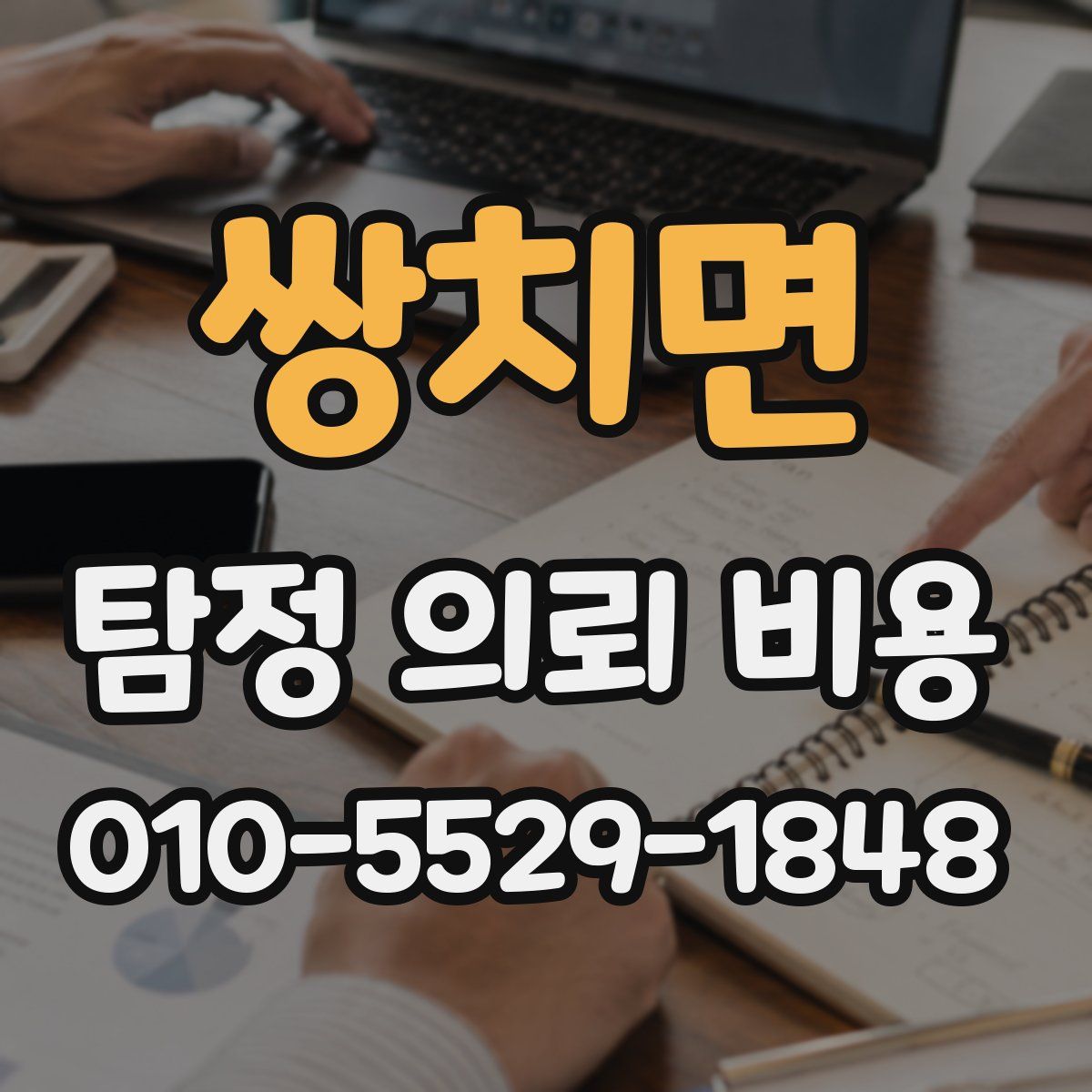 쌍치면 탐정 의뢰 비용