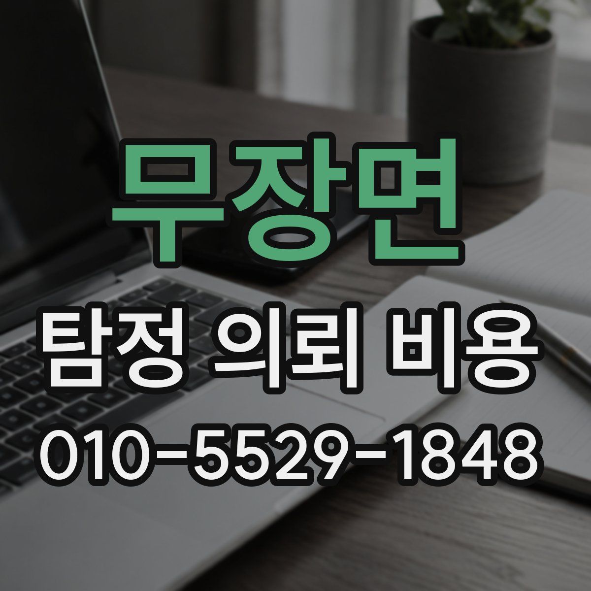 무장면 탐정 의뢰 비용