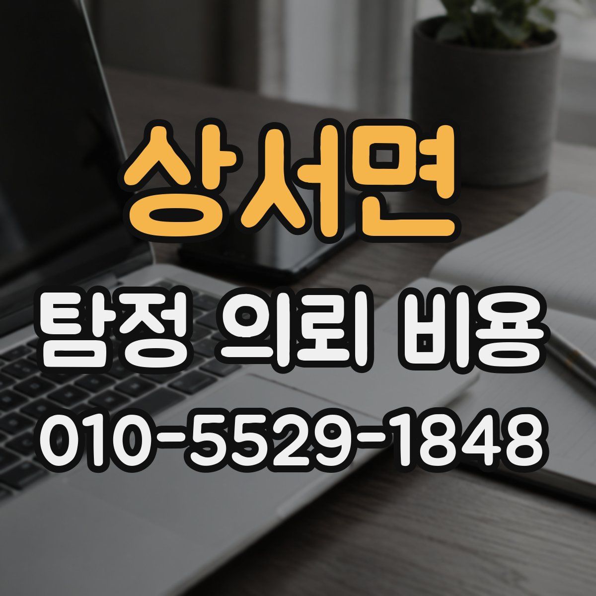 상서면 탐정 의뢰 비용