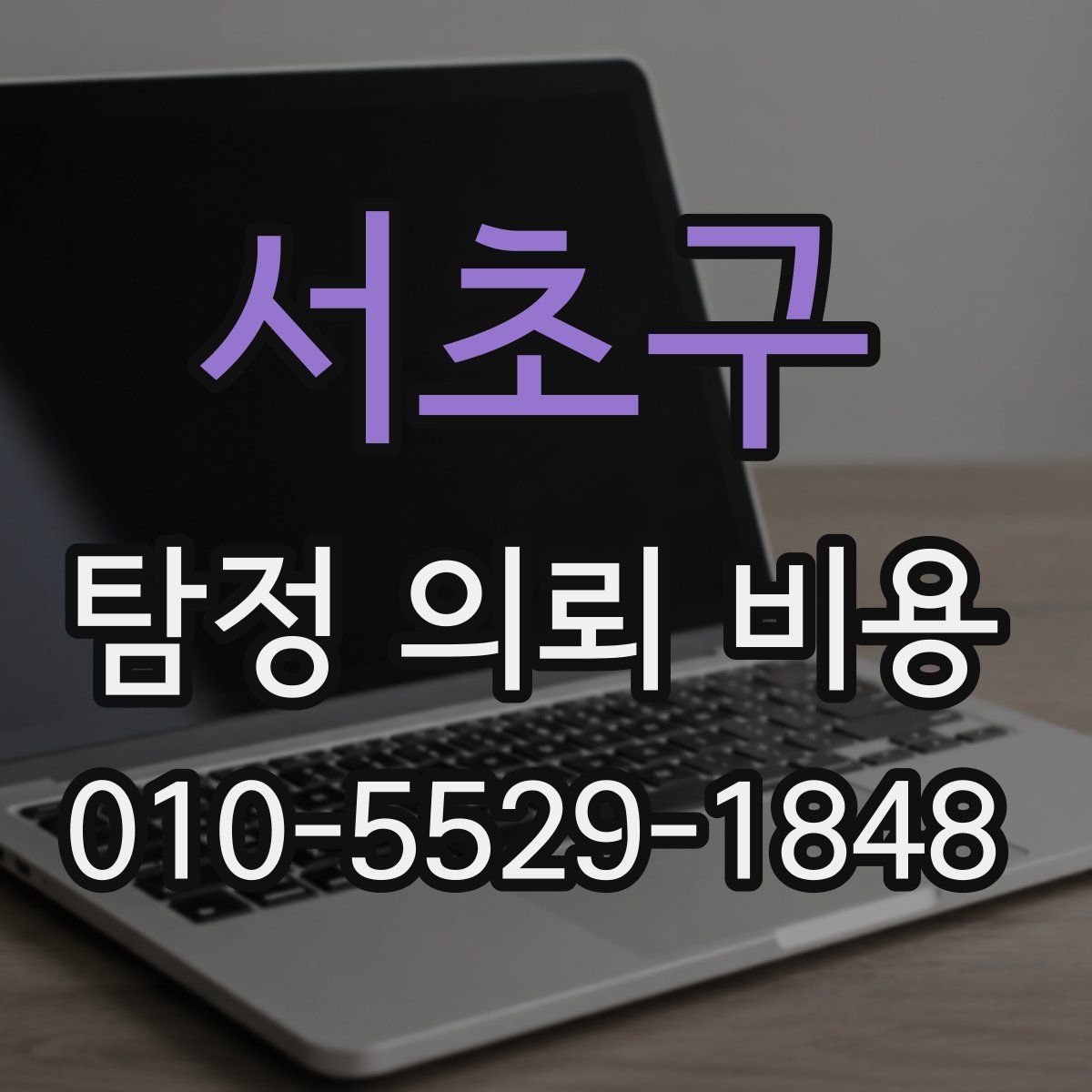 서초구 탐정 의뢰 비용