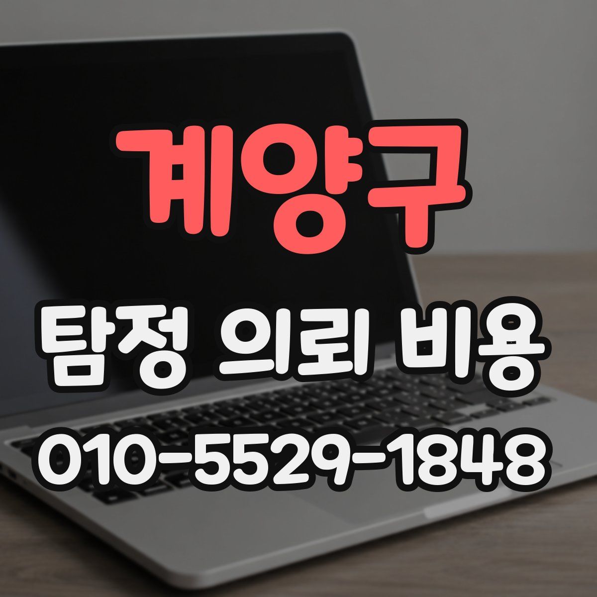 계양구 탐정 의뢰 비용