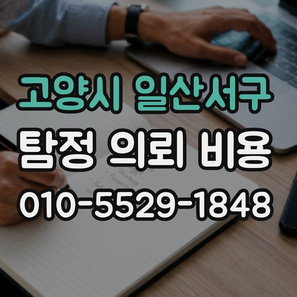 고양시 일산서구 탐정 의뢰 비용 비교 전에 살펴볼 요소
