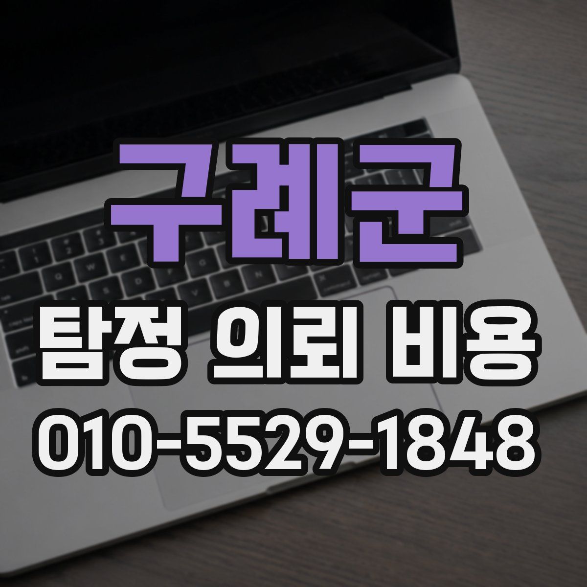 구례군 탐정 의뢰 비용