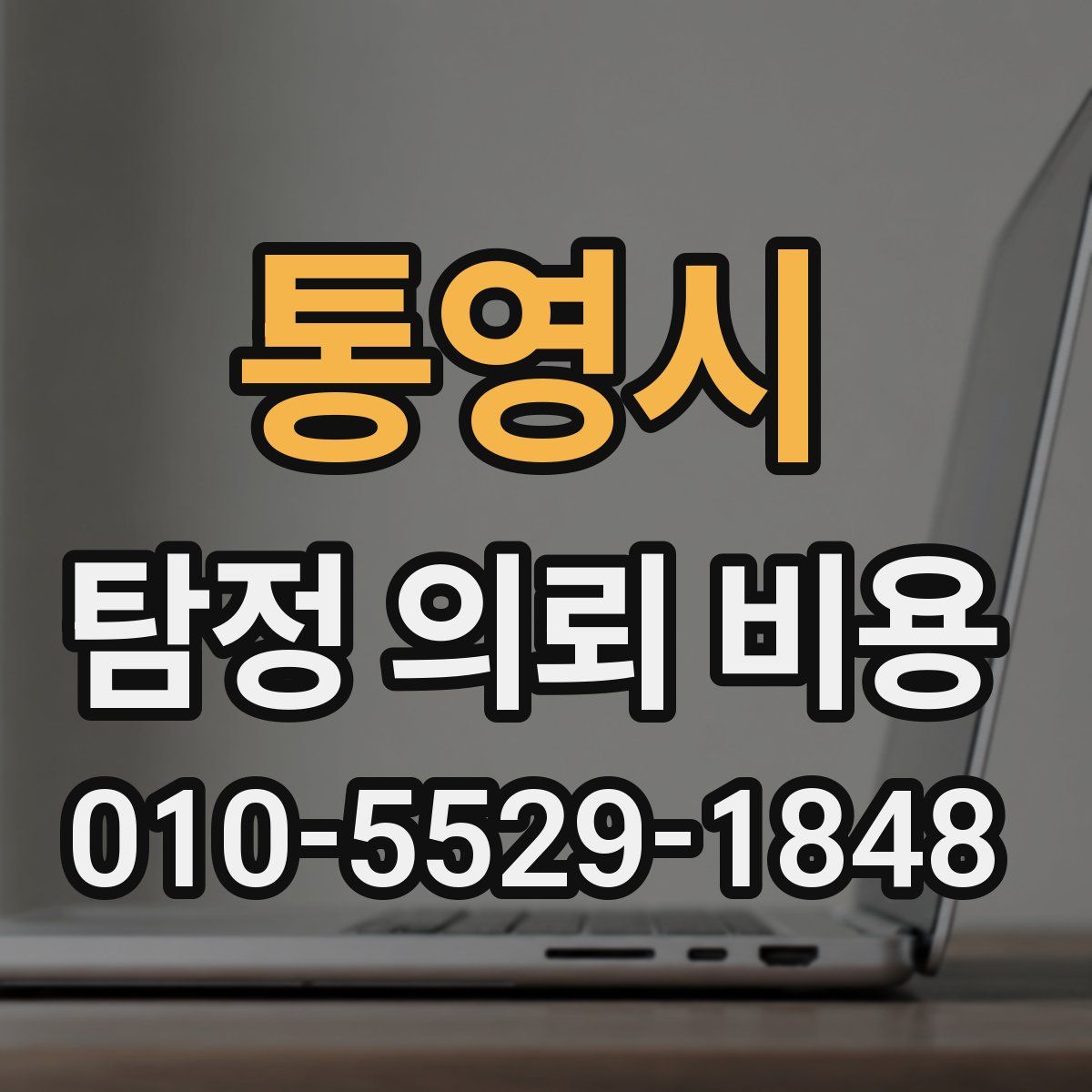 통영시 탐정 의뢰 비용