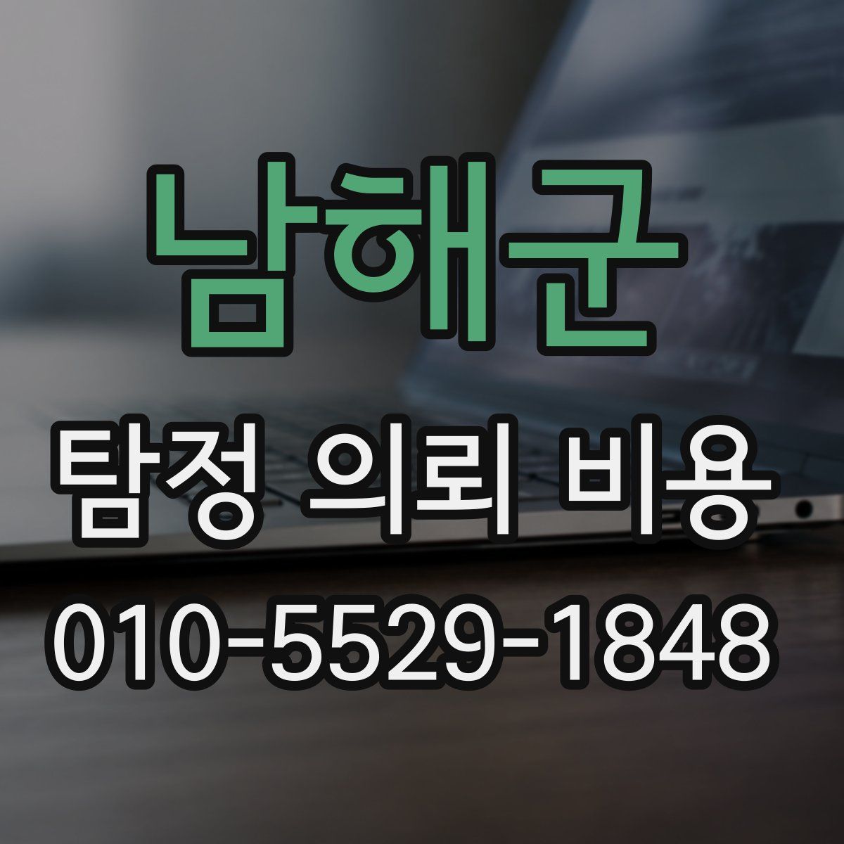남해군 탐정 의뢰 비용