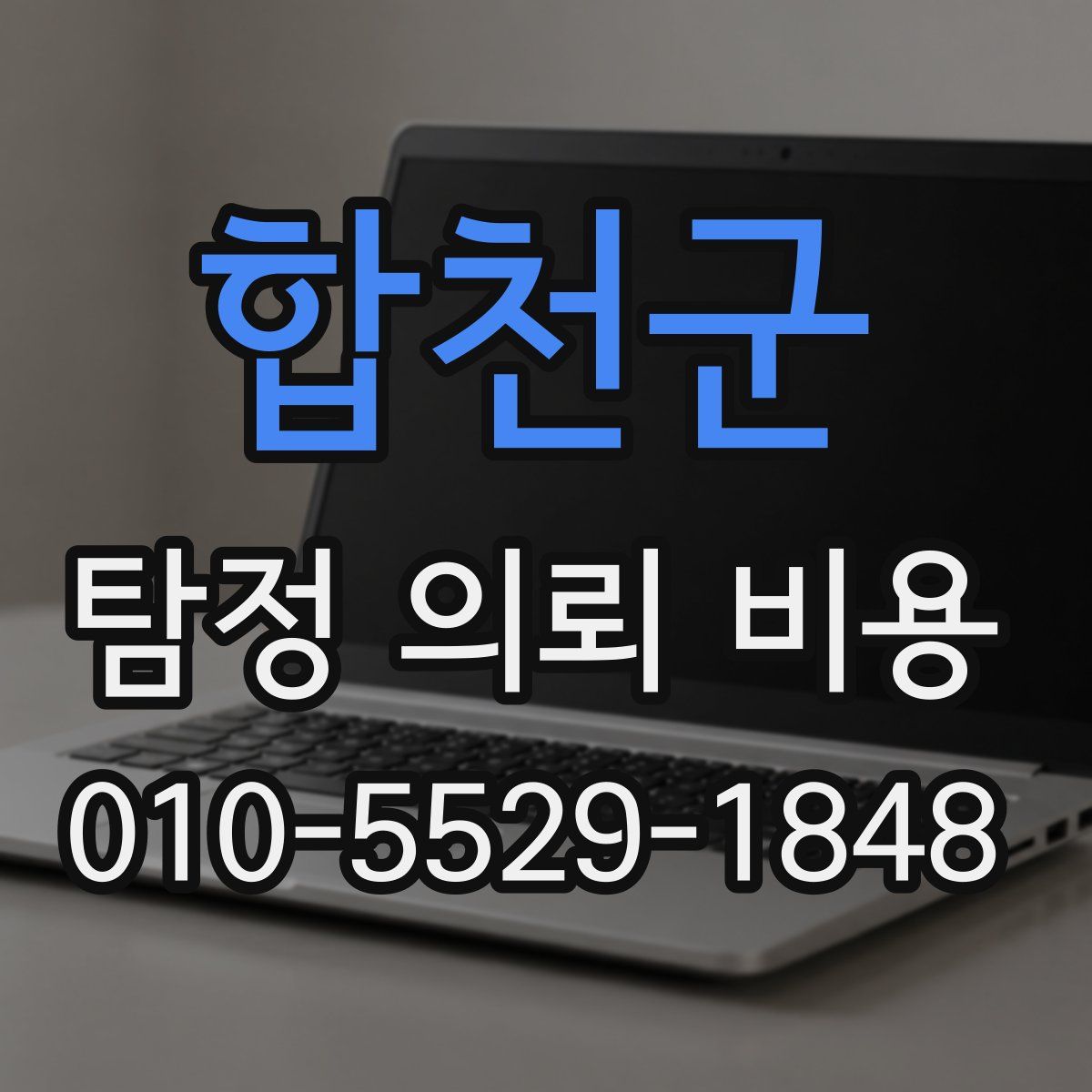 합천군 탐정 의뢰 비용