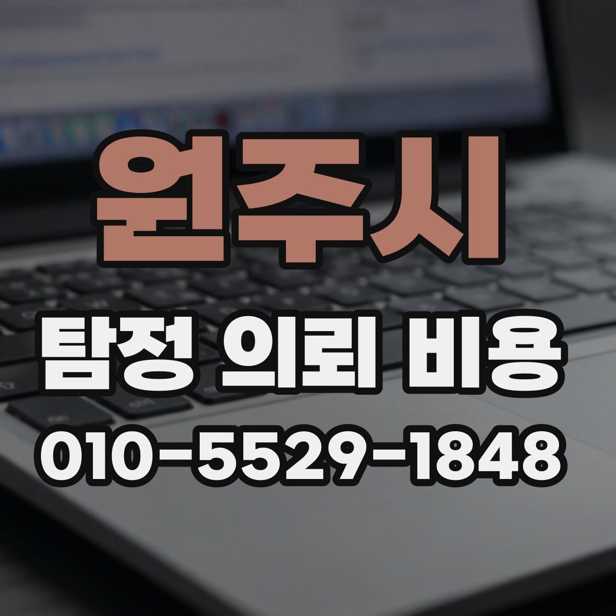 원주시 탐정 의뢰 비용