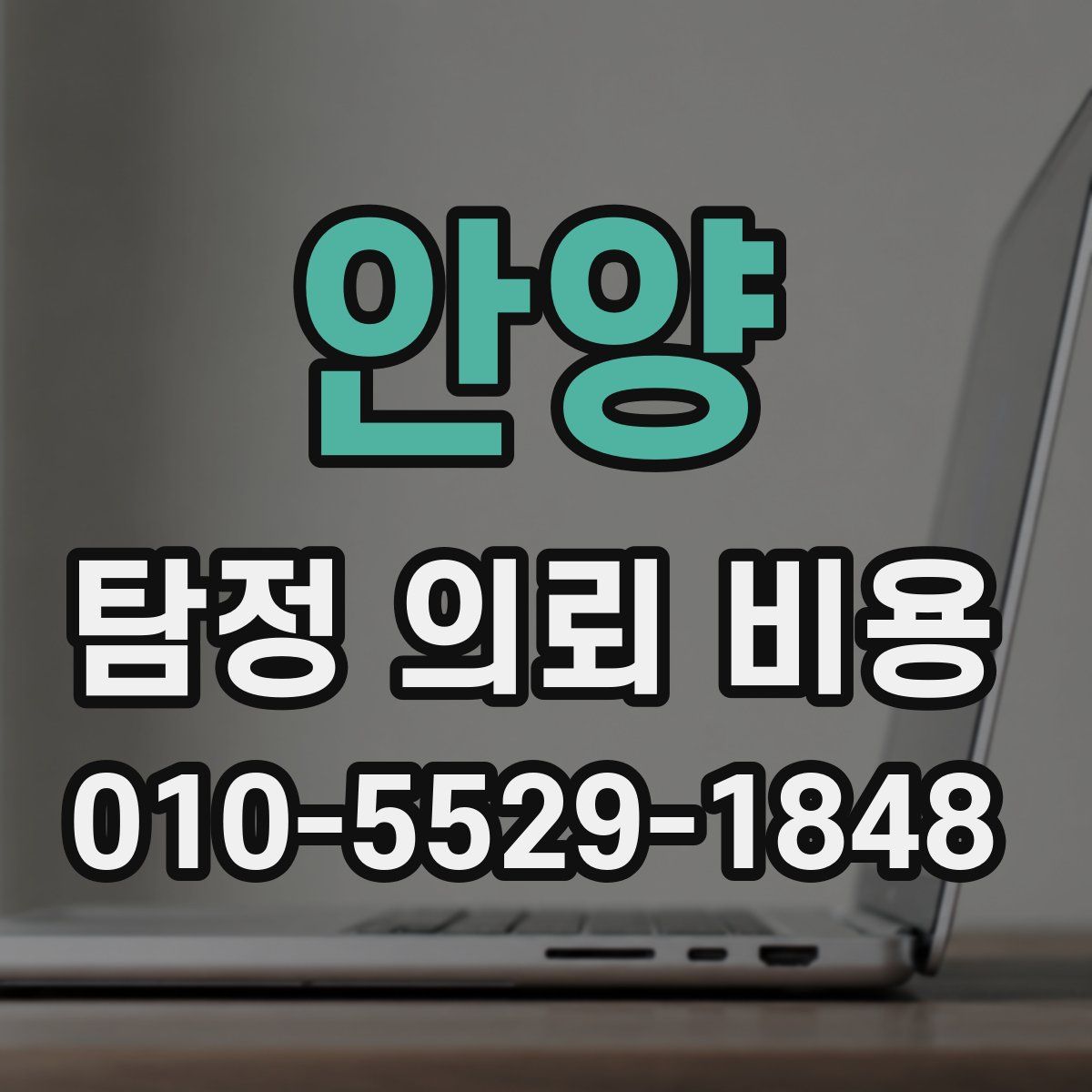 안양 탐정 의뢰 비용