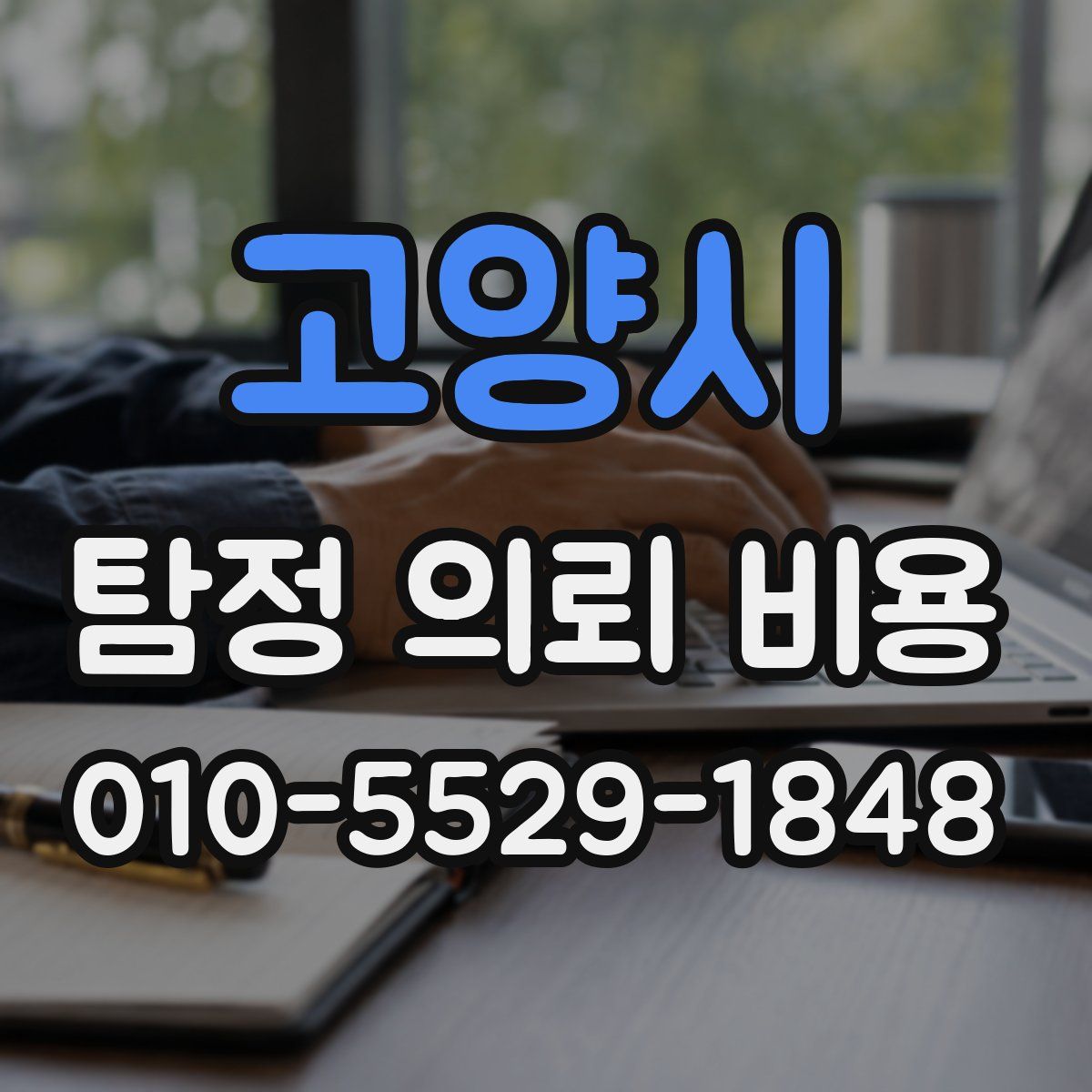 고양시 탐정 의뢰 비용