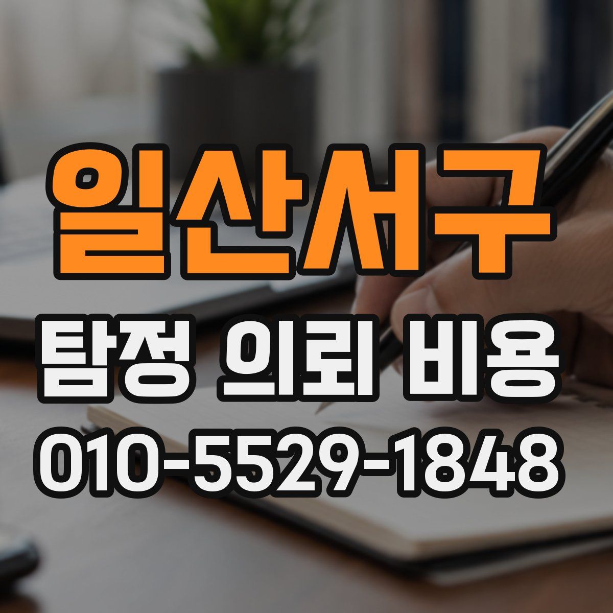 일산서구 탐정 의뢰 비용