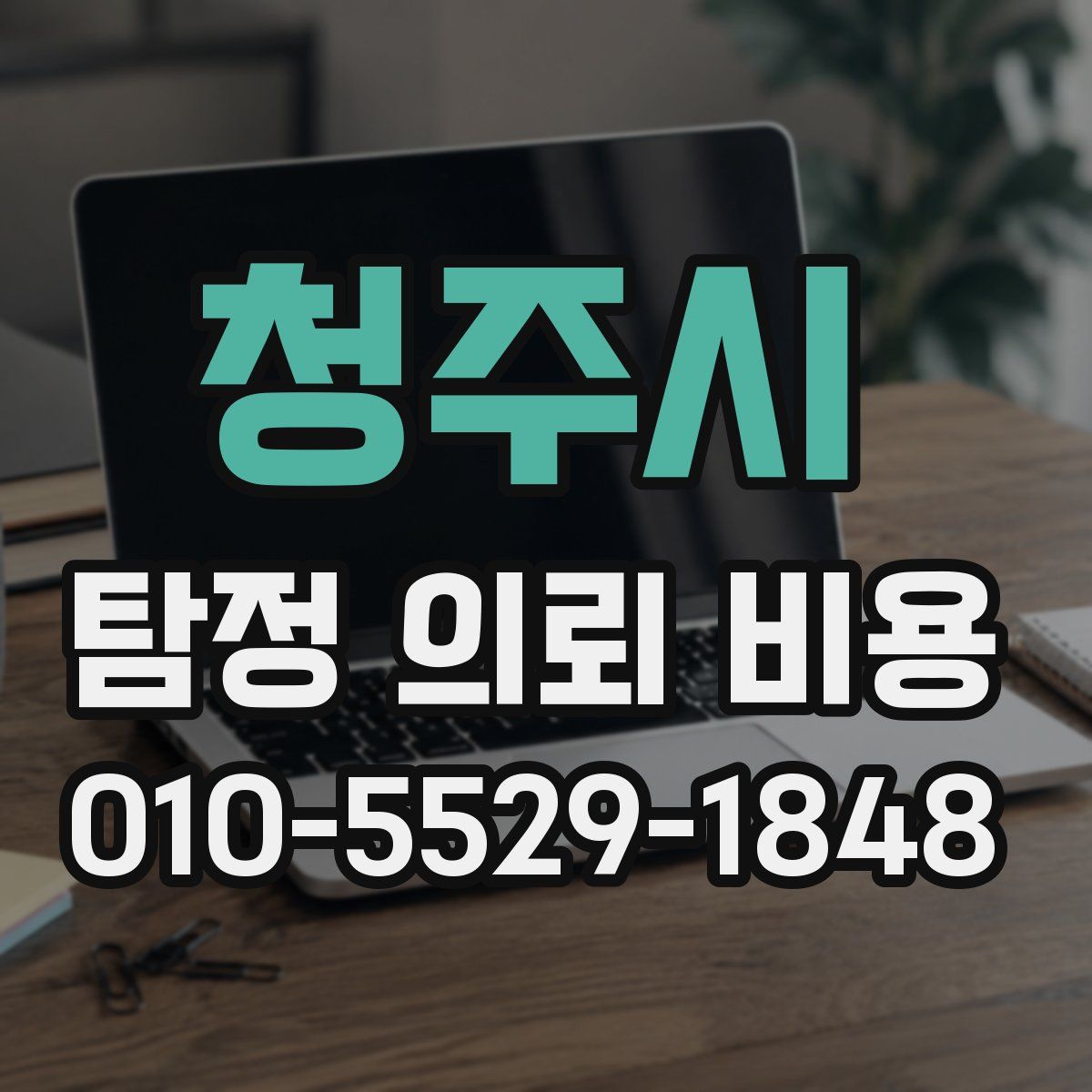 청주시 탐정 의뢰 비용