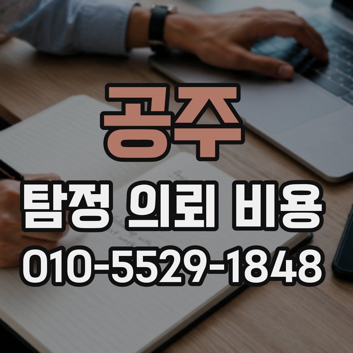 공주 탐정 의뢰 비용
