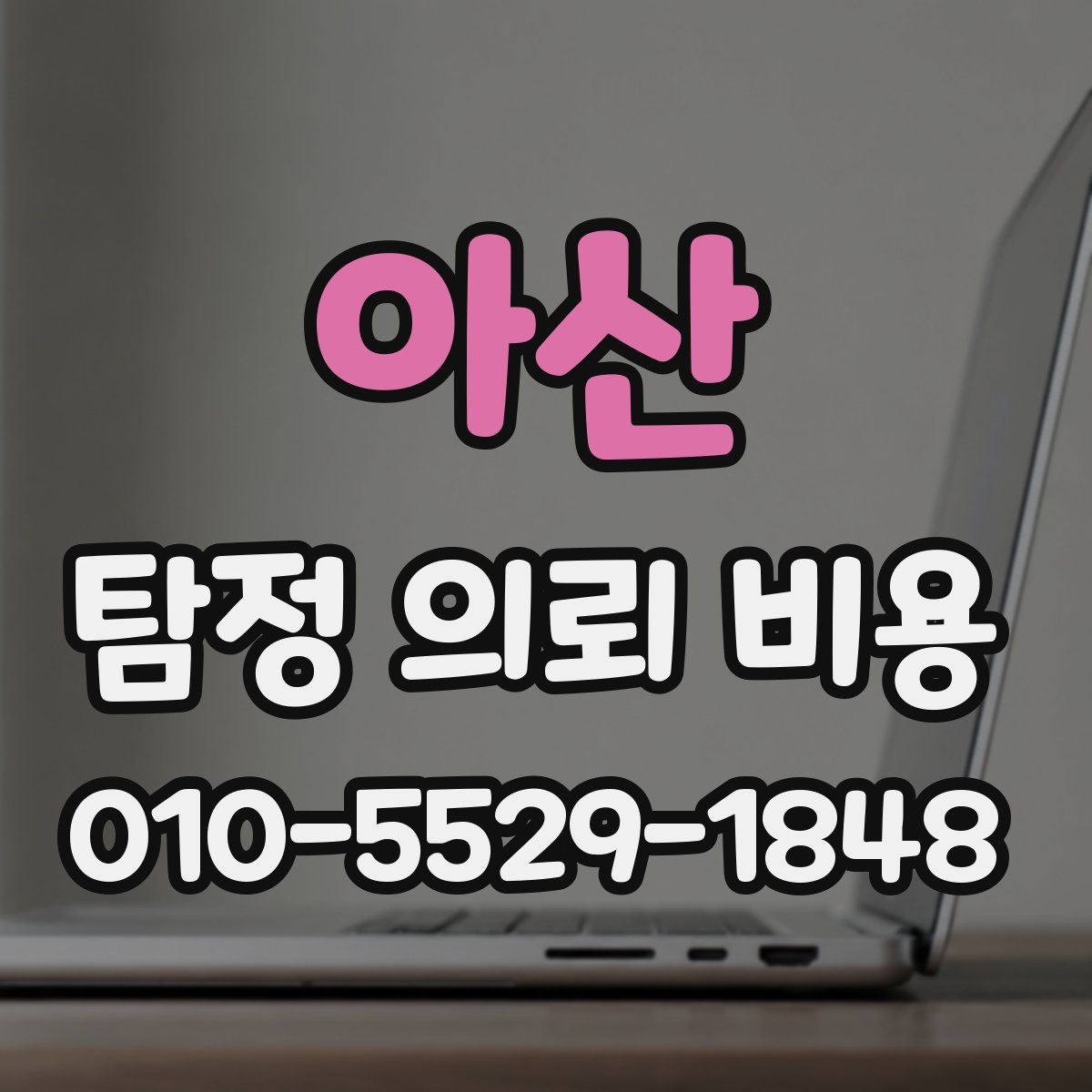아산 탐정 의뢰 비용