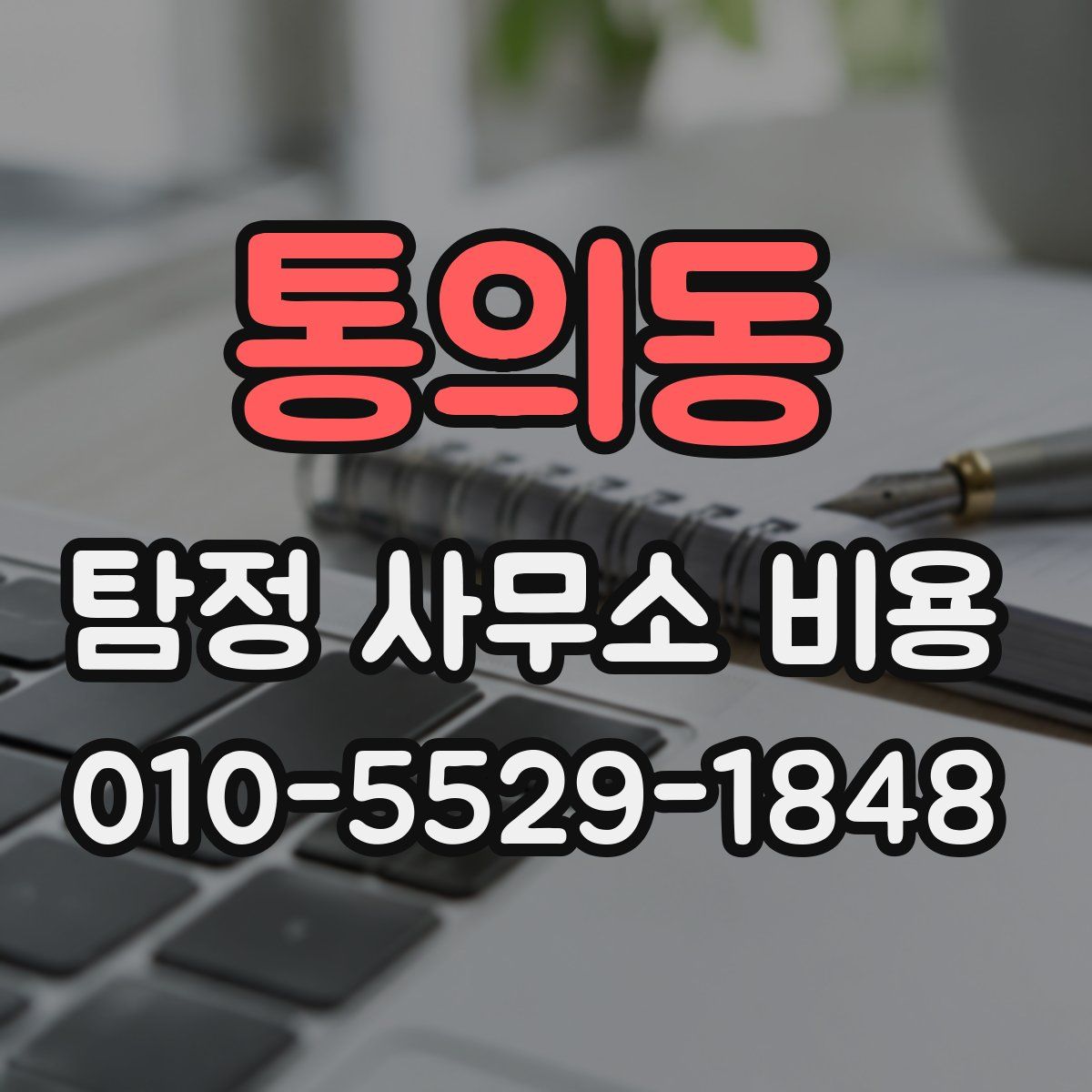 통의동 탐정 사무소 비용