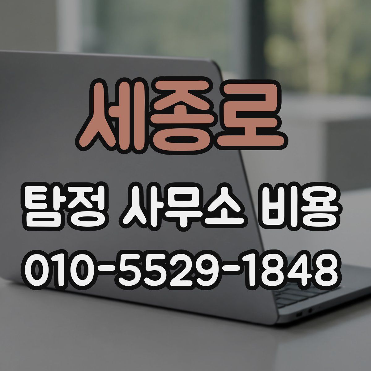 세종로 탐정 사무소 비용