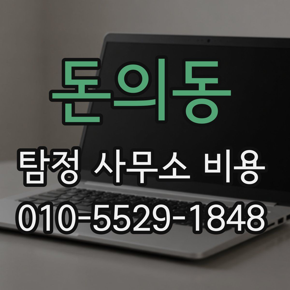 돈의동 탐정 사무소 비용