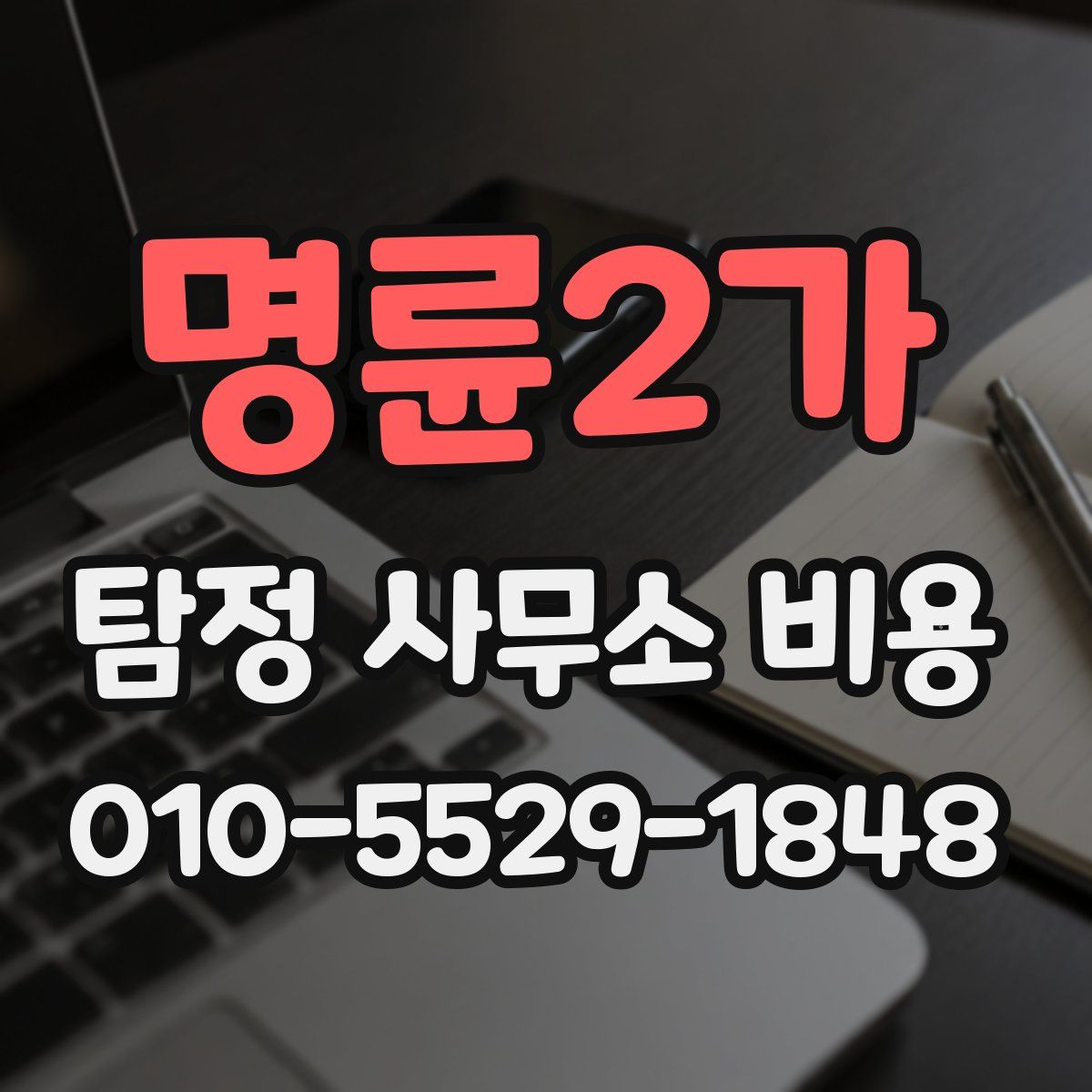 명륜2가 탐정 사무소 비용