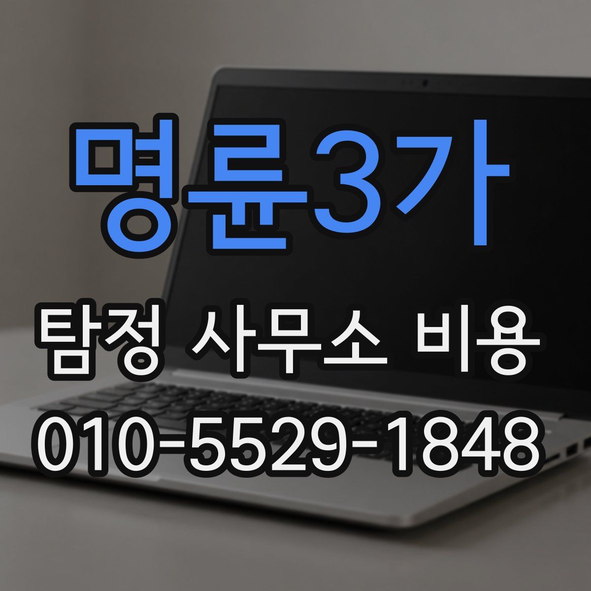 명륜3가 탐정 사무소 비용