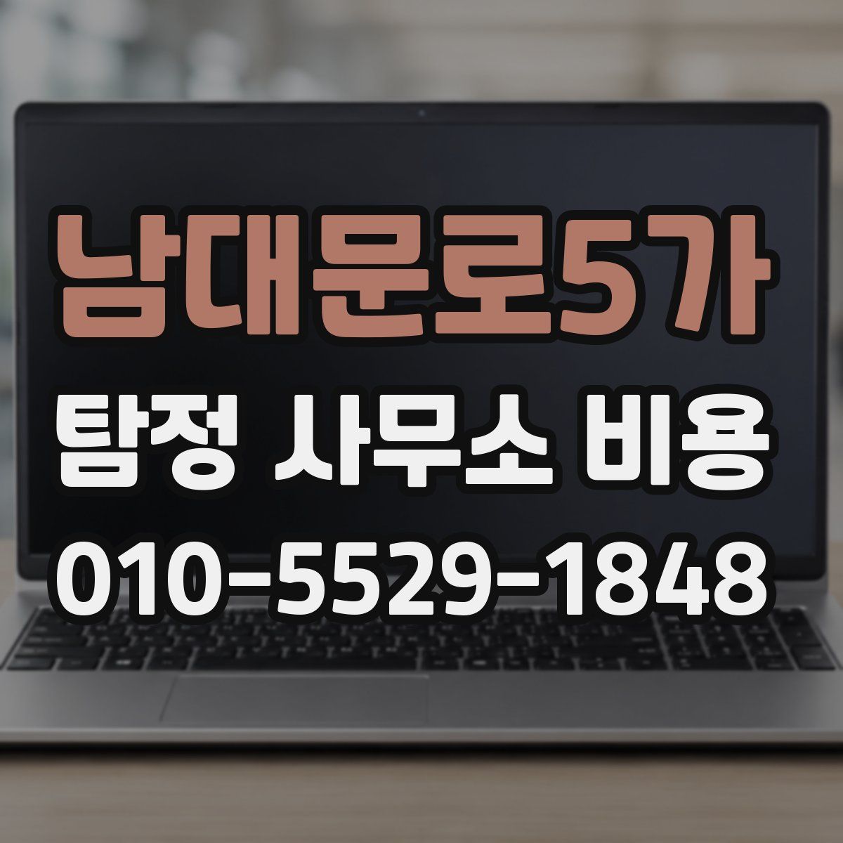 남대문로5가 탐정 사무소 비용